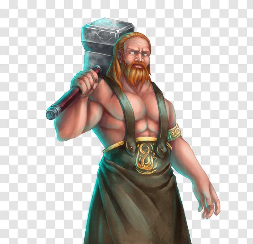 Profession Figurine - Hephaestus Border Transparent PNG