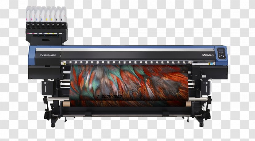 Inkjet Printing Dye-sublimation Printer Digital Textile - Machine Transparent PNG