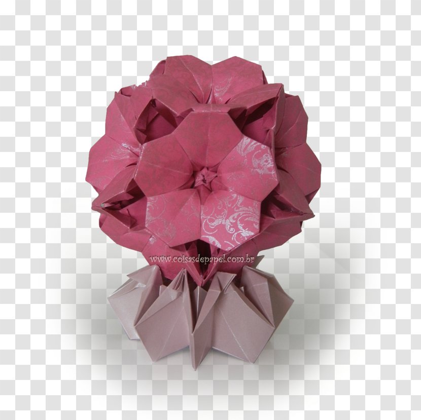 Paper Kusudama Allamanda Cathartica Origami Cut Flowers - Dobra Transparent PNG