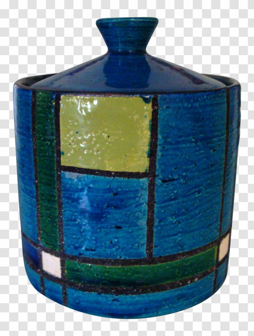 Glass Bottle Vase Cobalt Blue Transparent PNG