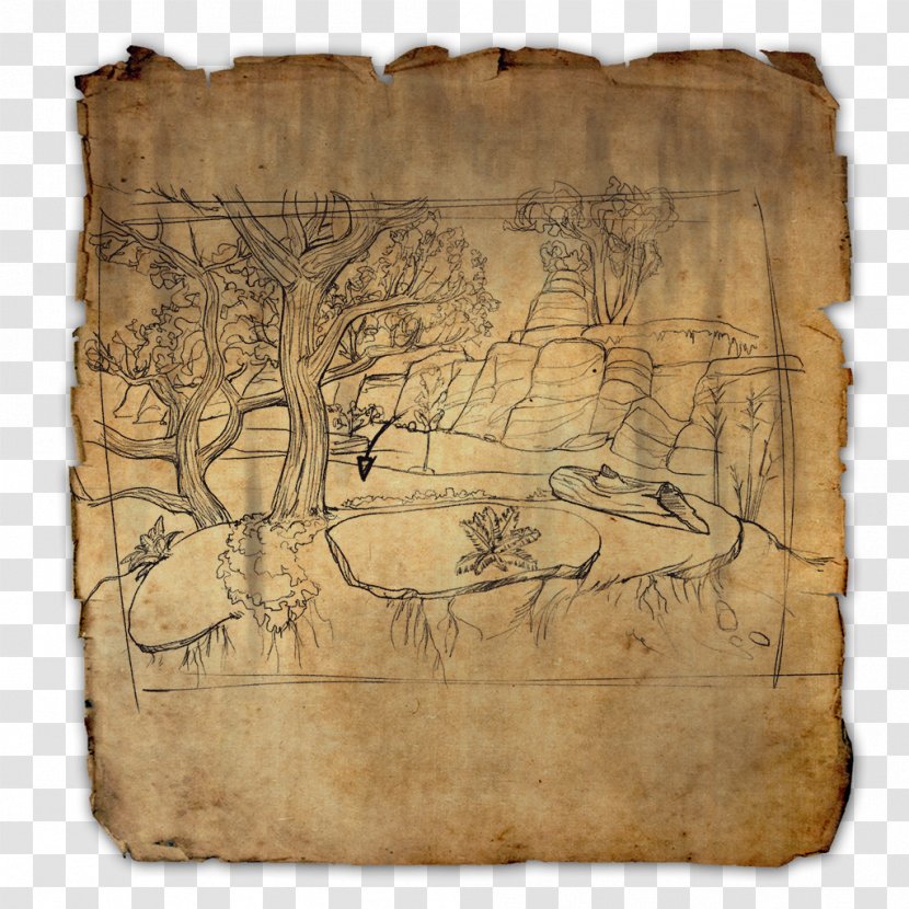 Elder Scrolls Online: Morrowind Treasure Map YouTube - Youtube Transparent PNG