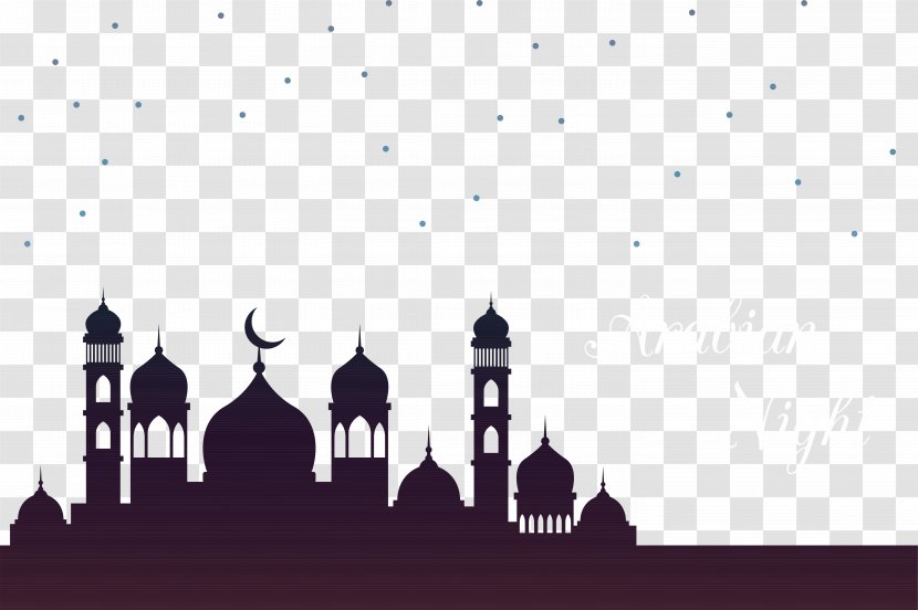 Ramadan Moon Islamic Architecture Mosque Eid Al-Fitr - Games - Sky Transparent PNG