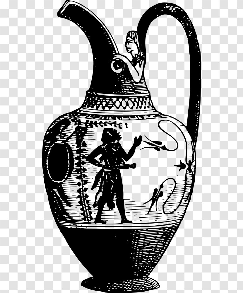 Pottery Of Ancient Greece Clip Art - Jug Transparent PNG