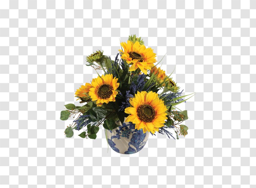 Common Sunflower Floral Design Cut Flowers Transvaal Daisy - Flower Transparent PNG