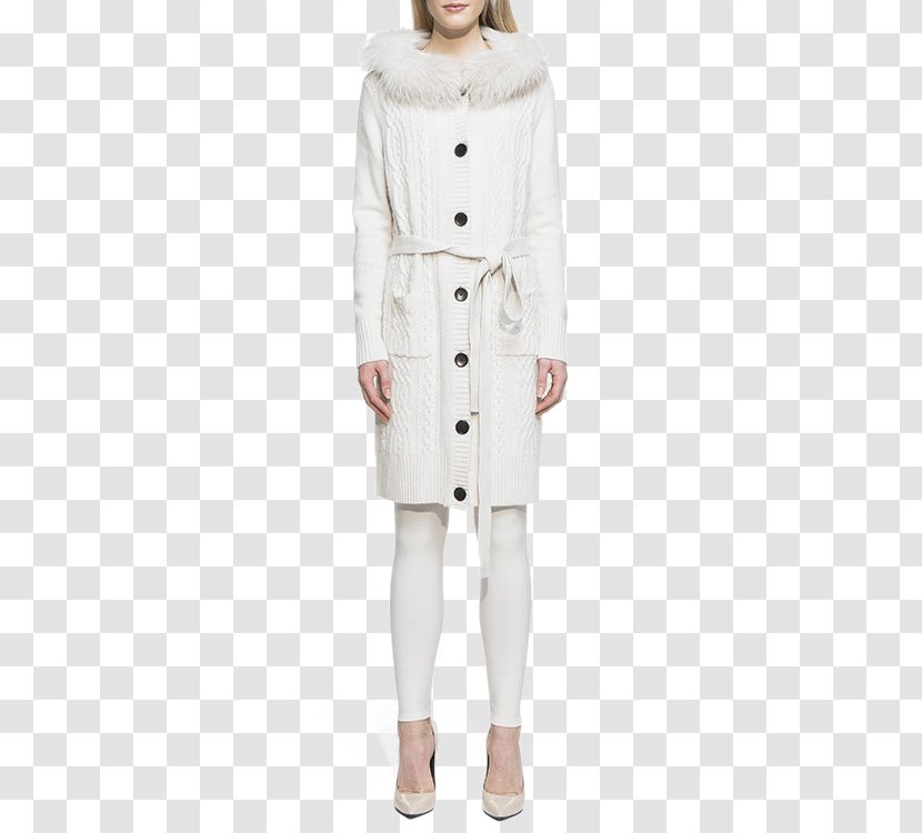 Hat Trench Coat Cashmere Wool Outerwear - Sleeve - Ms. Fox Caps Cardigan Jacket Transparent PNG