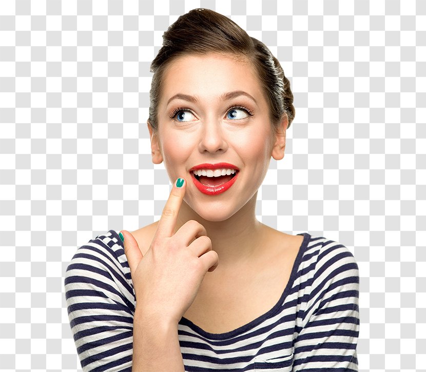 Cosmetic Dentistry Tooth Coupon - Chin - Smiling Lady Transparent PNG