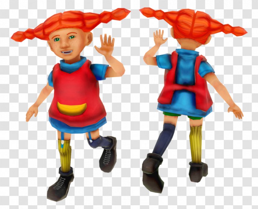 Figurine Action & Toy Figures Doll Character Google Play - Fictional - Pippi Longstocking Transparent PNG