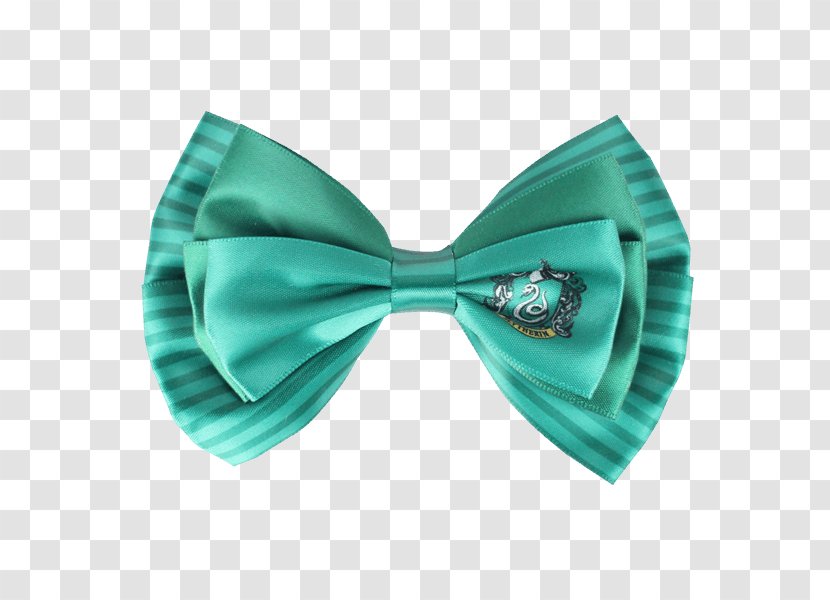 Slytherin House Harry Potter Barrette Bow Tie Ravenclaw - Blue - Hair Transparent PNG