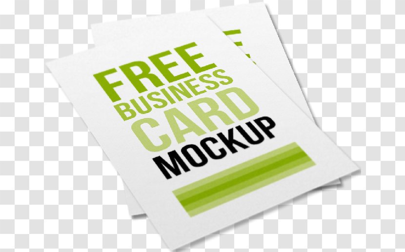 Mockup Business Card Design Cards Graphic Transparent PNG