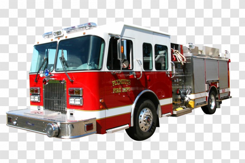 Fire Engine Car Truck Firefighter Motor Vehicle - Emergency Transparent PNG