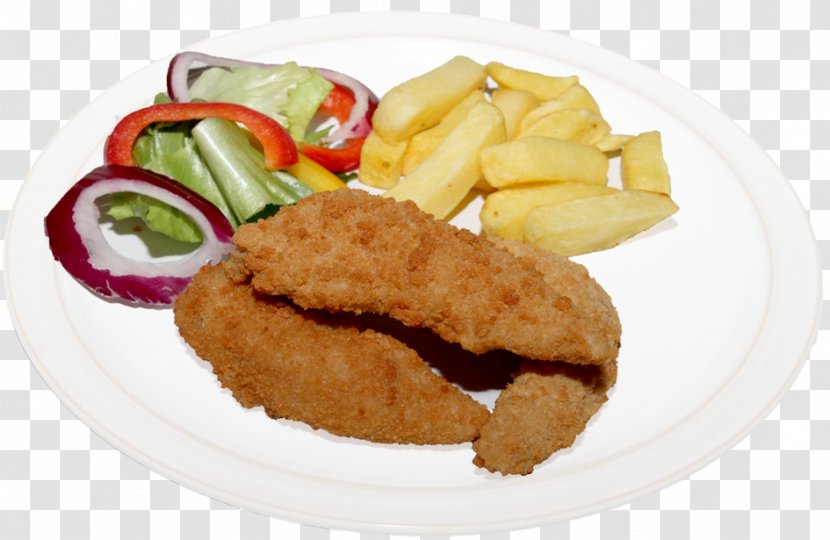 Chicken Nugget Fried Schnitzel Cutlet - Recipe Transparent PNG