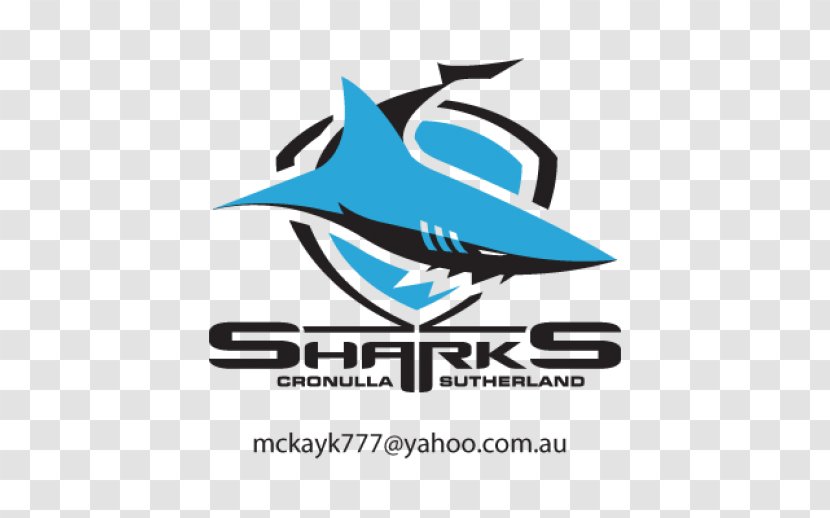 Cronulla-Sutherland Sharks Logo Graphic Design Brand - Wing - Shark Transparent PNG