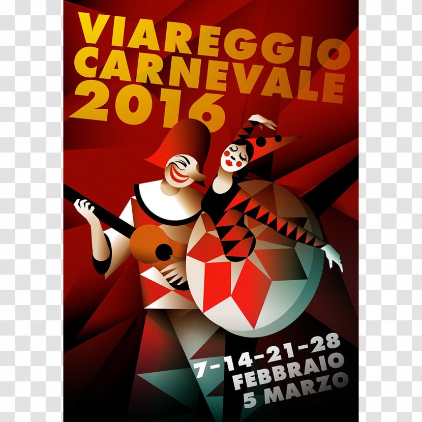 Carnival Of Viareggio Poster Versilia Carnavalsoptocht Transparent PNG