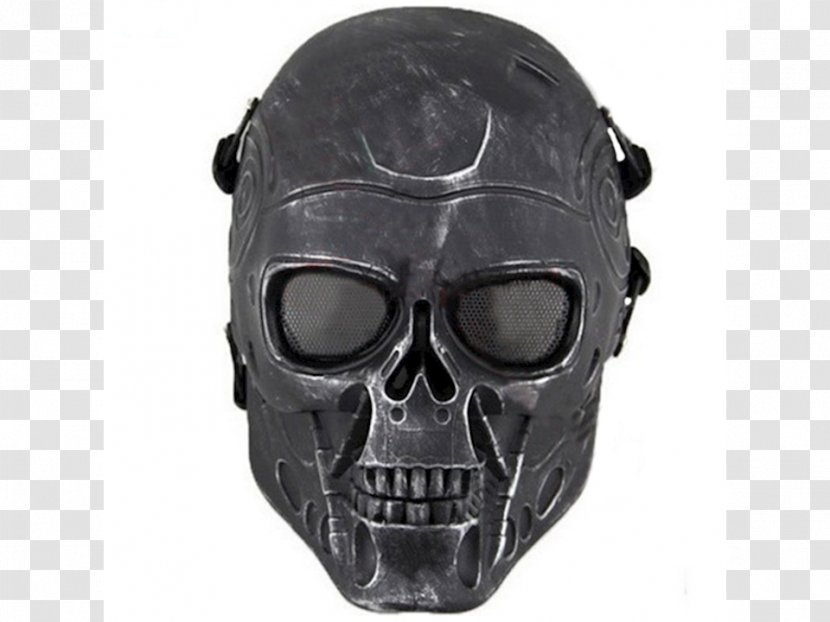 The Terminator Mask T-3000 T-X - Bone Transparent PNG