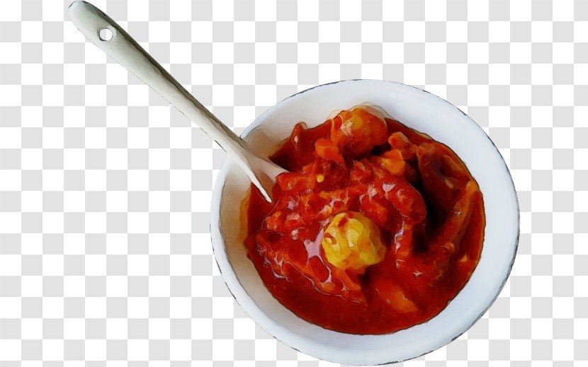 Food Dish Cuisine Ingredient Stewed Tomatoes - Gravy Chutney Transparent PNG