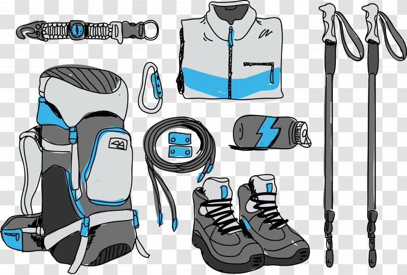 Mountaineering Hiking Backpack Rock-climbing Equipment - Sports - Climbing Tools Transparent PNG