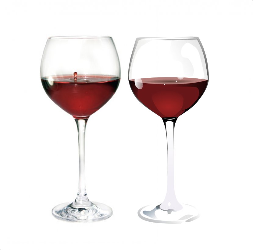 Red Wine Whiskey Glass Cocktail - Stemware - Browse And Download Pictures Transparent PNG