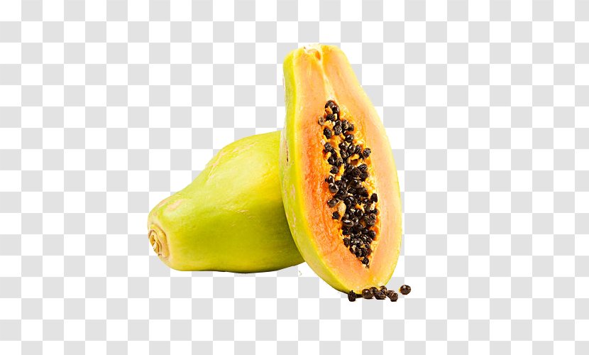 Papaya Tropical Fruit Fruits Et Lxe9gumes Banana - Photos Transparent PNG