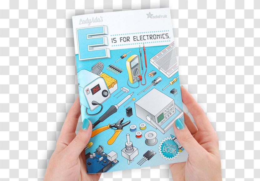 Simple Electronics Projects Electrical Engineering Coloring Book - Electronic Transparent PNG