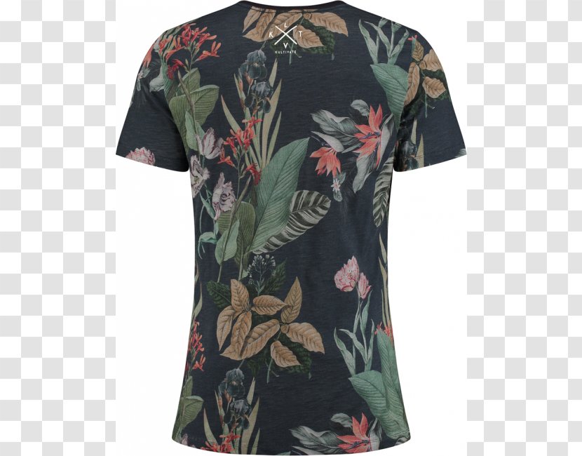 T-shirt Kultivate Sleeve Neck - T Shirt - Fresh Bloom Transparent PNG