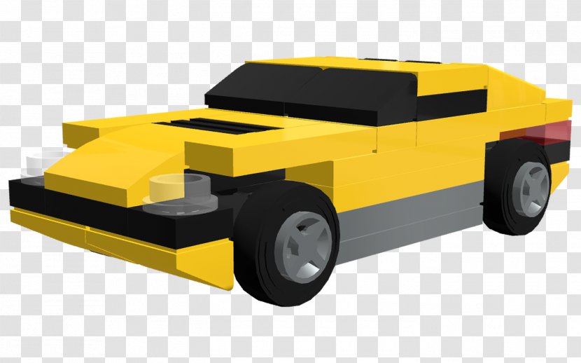 Model Car Motor Vehicle Automotive Design - Yellow Transparent PNG