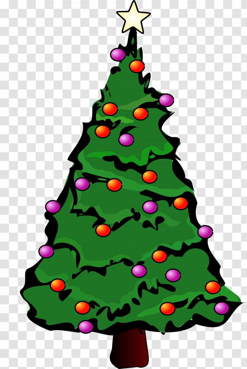 Christmas Tree Clip Art - Holiday Basketball Cliparts Transparent PNG