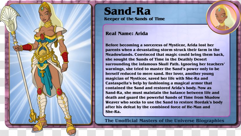 She-Ra He-Man Teela Sorceress Of Castle Grayskull Masters The Universe - Cartoon Transparent PNG