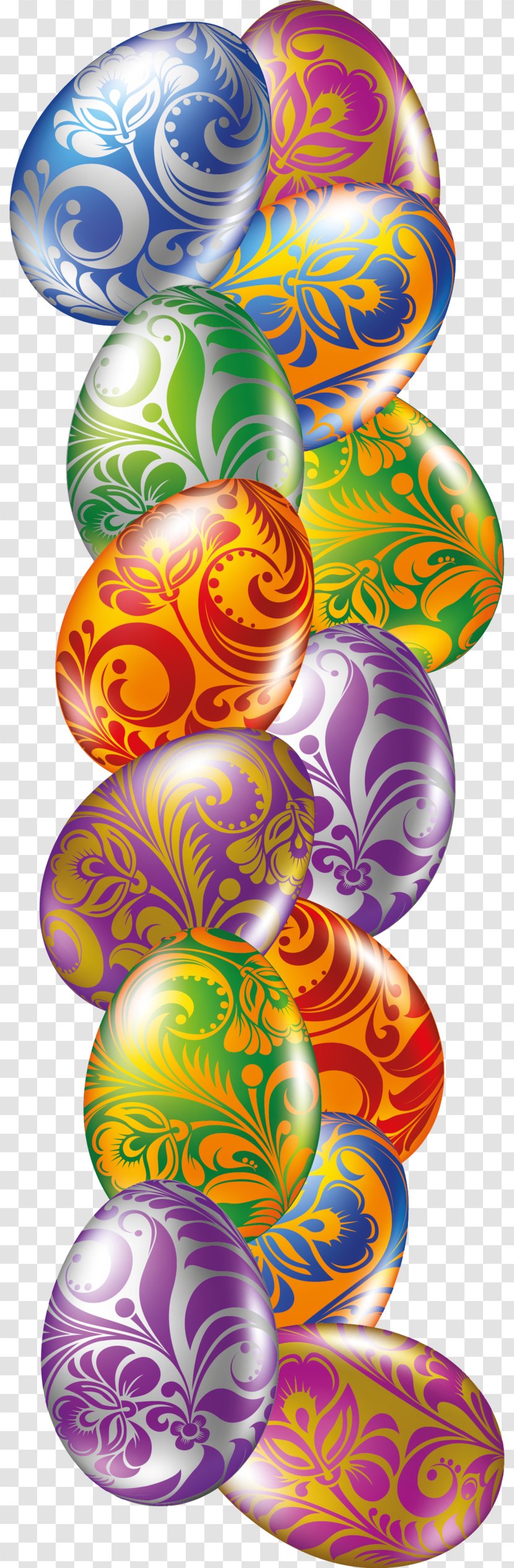 Easter Bunny Egg Parade - Bank Holiday Glitter Transparent PNG