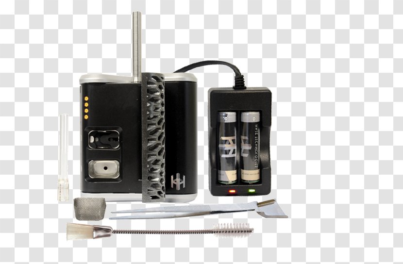 Vaporizer Haze Electronic Cigarette Vaporization Cannabis - Electronics Accessory Transparent PNG