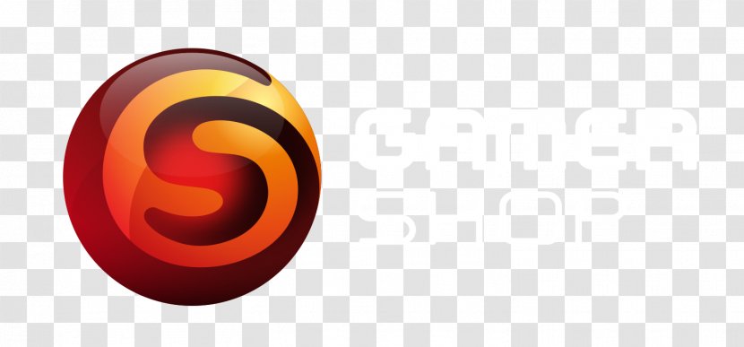 Logo Circle Font - Orange Transparent PNG