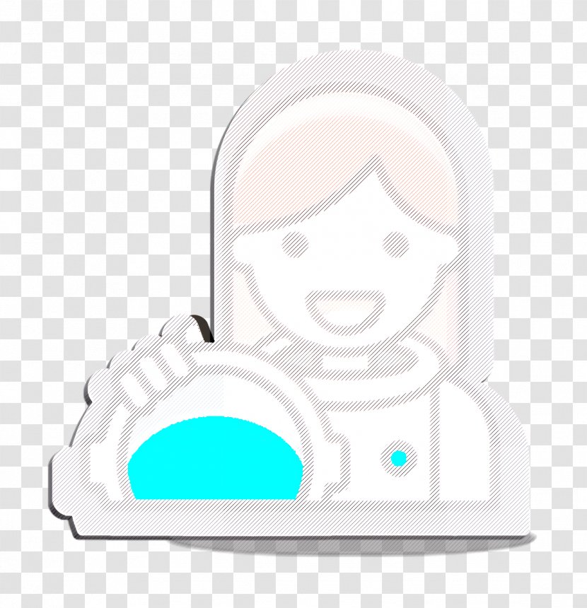 2 Icon Astronaut Woman - Animation - Jaw Transparent PNG