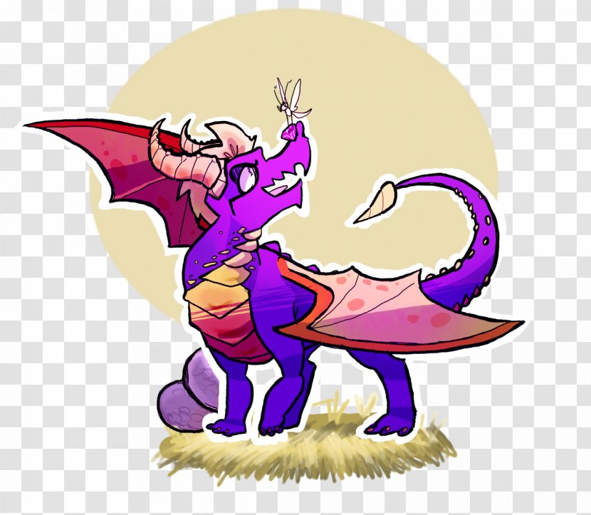 $20 Fine Spyro The Dragon Illustration 0 Clip Art - Mythical Creature - Reignited Trilogy Font Transparent PNG