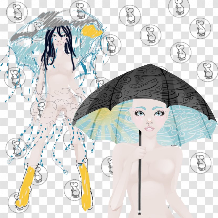 Umbrella Cartoon Nose Character - Tree Transparent PNG