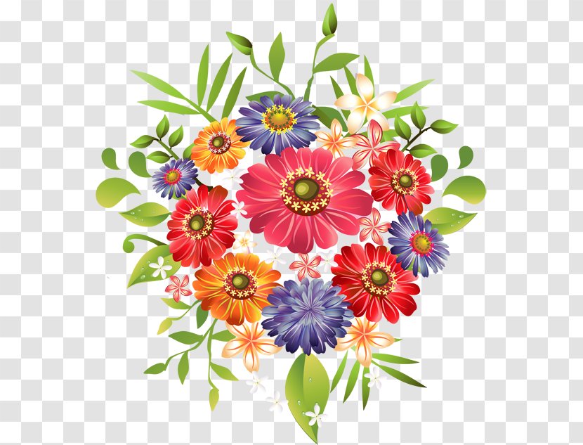 Flower Bouquet Clip Art - Floristry - Bunches Cliparts Transparent PNG