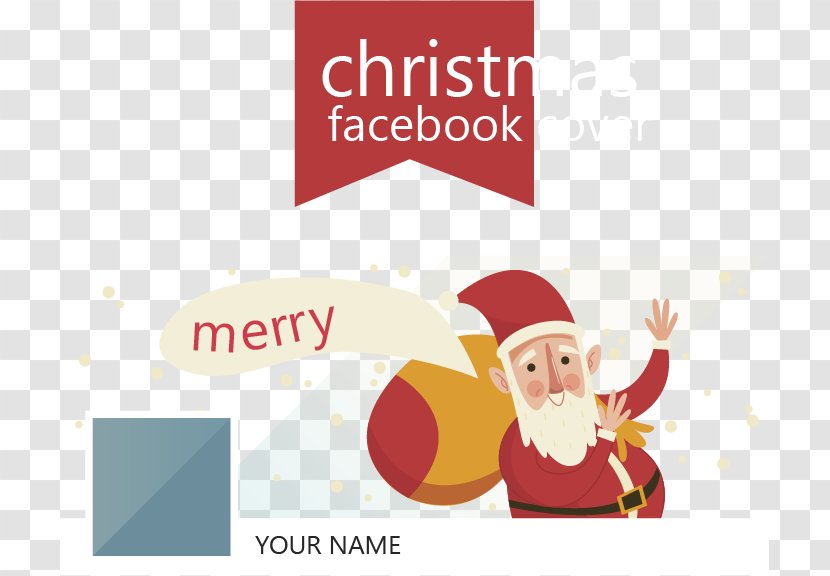 Santa Claus Christmas Illustration - Book - Face Theme Transparent PNG