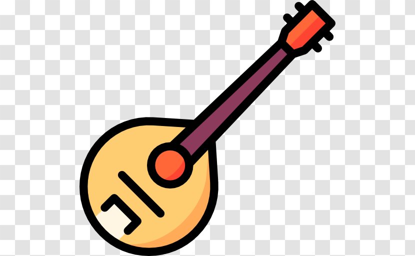 Irish Bouzouki String Instruments Clip Art - Cartoon - Musical Transparent PNG