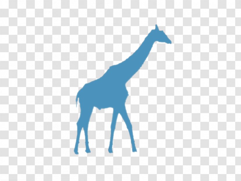 Giraffe Vector Graphics Illustration Clip Art Image - Silhouette Transparent PNG