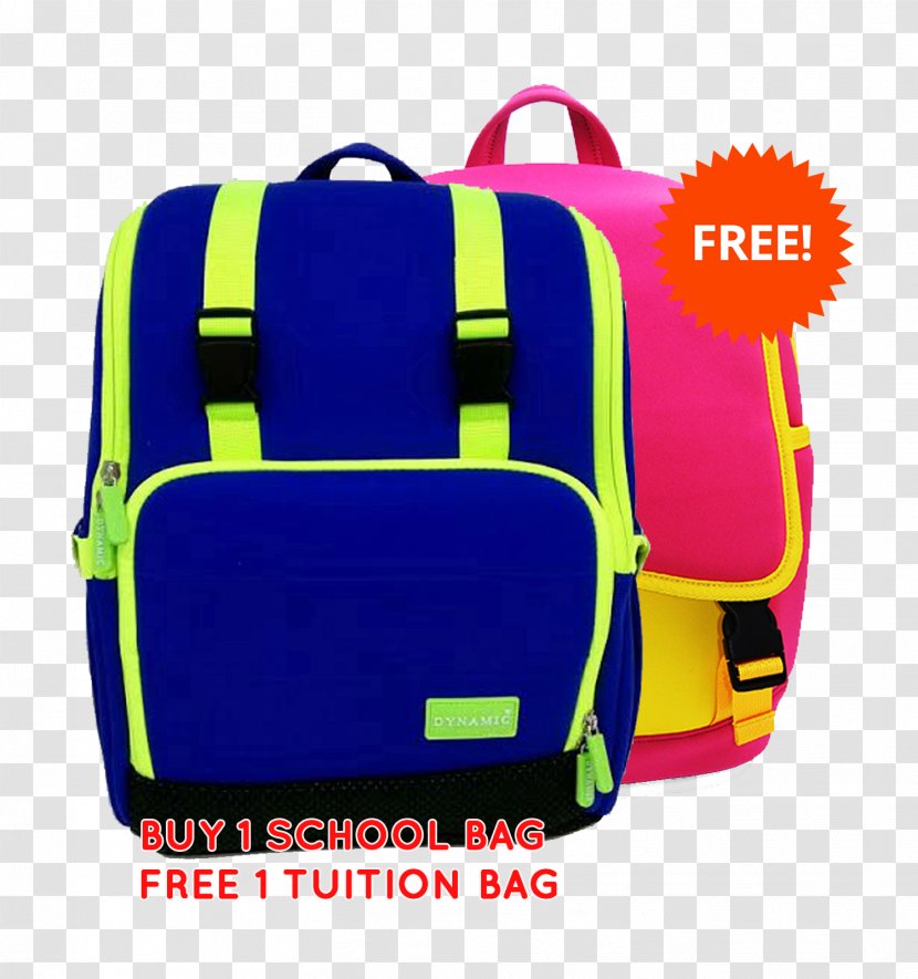 Bag Backpack CMYK Color Model Yellow Electric Blue Transparent PNG
