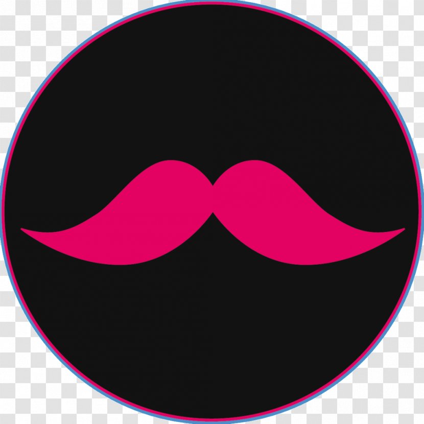 Magenta Purple Violet Mouth Lip - Symbol - Moustache Baby Transparent PNG