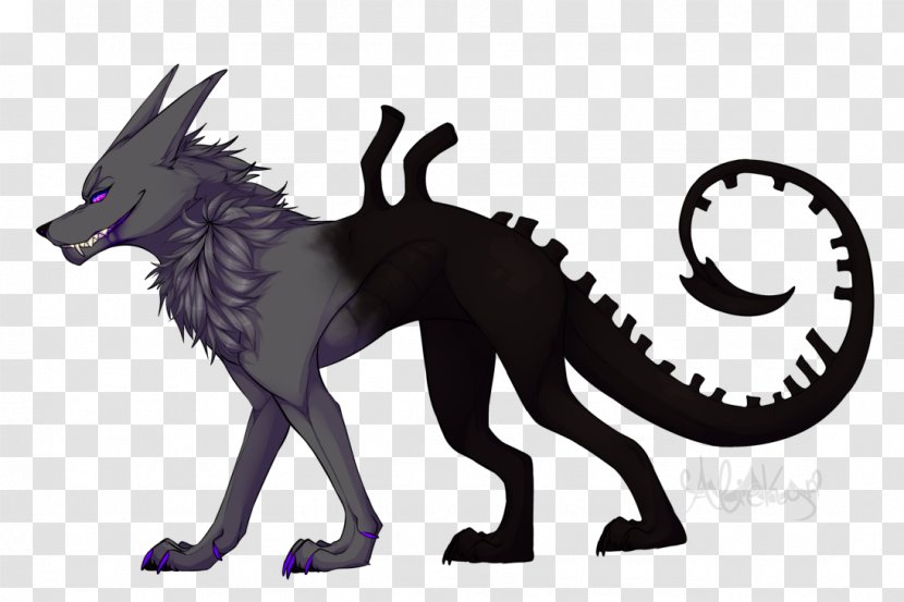 Canidae Dog Demon Illustration Graphics - Fictional Character Transparent PNG