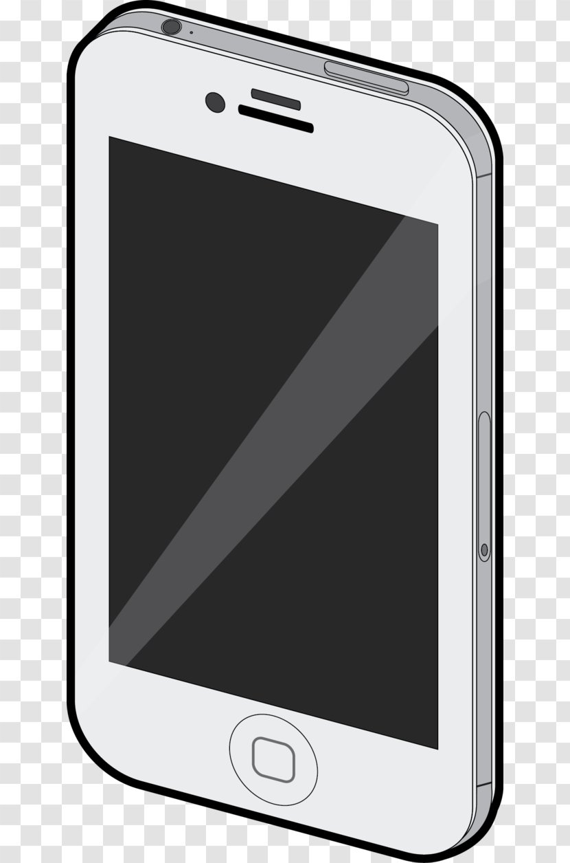 DeviantArt Handheld Devices Portable Communications Device Telephone - Iphone - Vector Transparent PNG