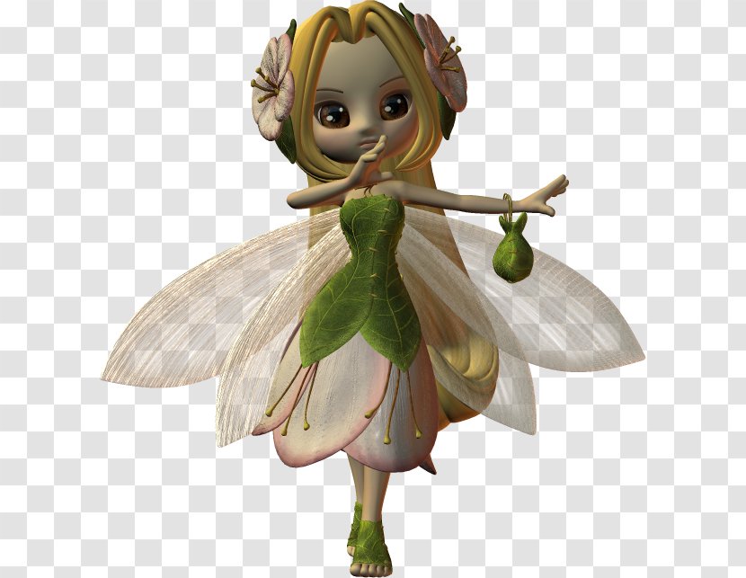 Fairy Insect Figurine - Mythical Creature Transparent PNG