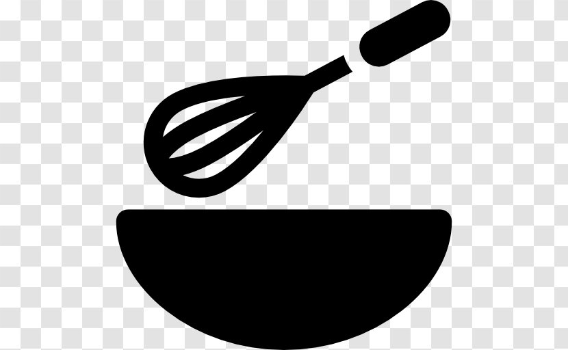 Whisk Bowl - Black And White Transparent PNG