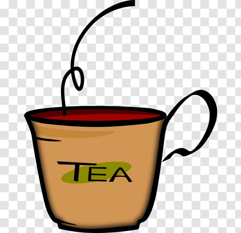 White Tea Coffee Cup Clip Art Transparent PNG