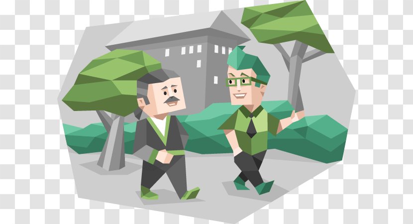 Illustration Cartoon Character Fiction - Fictional - Great Salespeople Build Relationships Transparent PNG