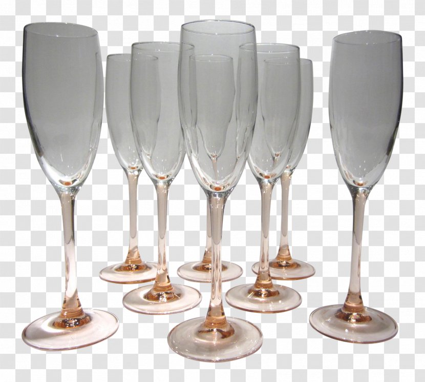 Wine Glass Champagne Venetian Transparent PNG