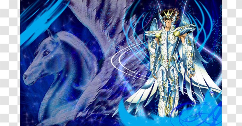 Pegasus Seiya Saint Seiya: Brave Soldiers Cygnus Hyoga Phoenix Ikki Knights Of The Zodiac - Cartoon Transparent PNG