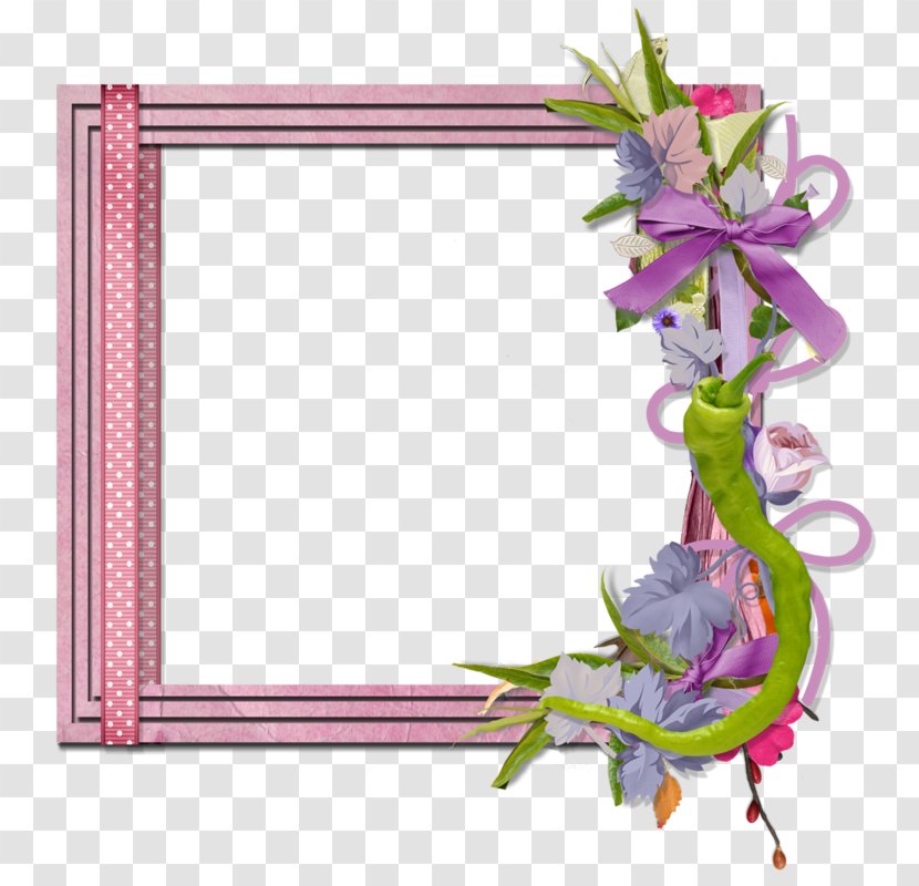 Download Picture Frames Clip Art - Flower Arranging - Silver Ornament Transparent PNG