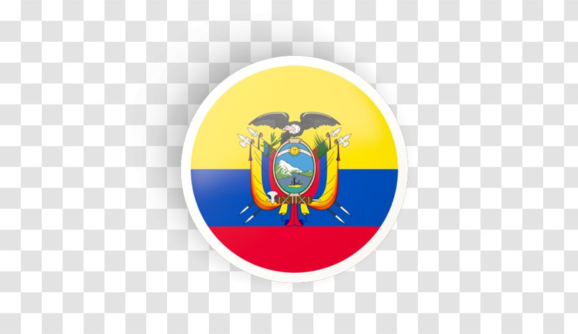 Image Flag Of Ecuador Emblem Desktop Wallpaper - Yellow Transparent PNG