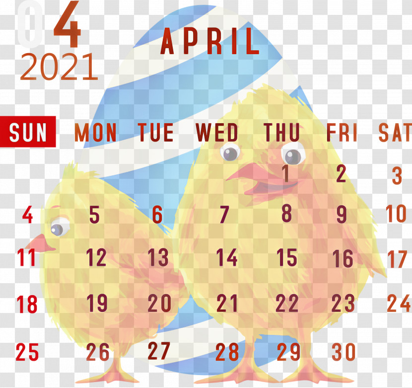 April 2021 Printable Calendar April 2021 Calendar 2021 Calendar Transparent PNG